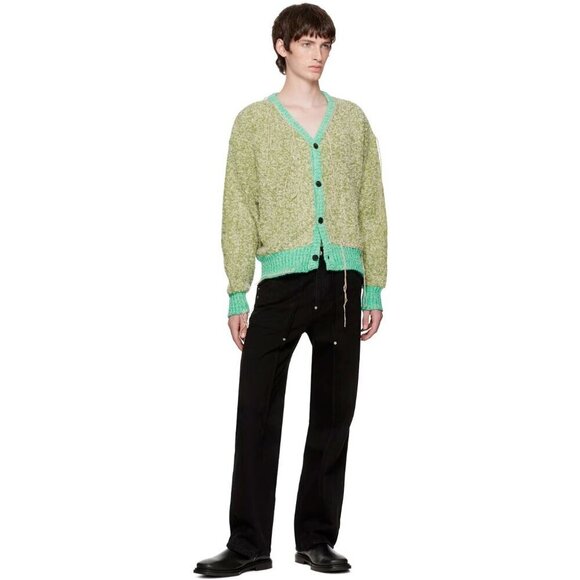 Andersson Bell Milton22 Heavy Wool Cardigan Size L Green NWT - Picture 16 of 16